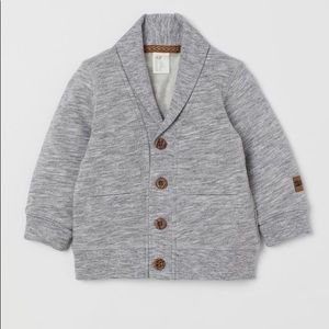 Baby Boy H&M Gray Cardigan 4-6 months